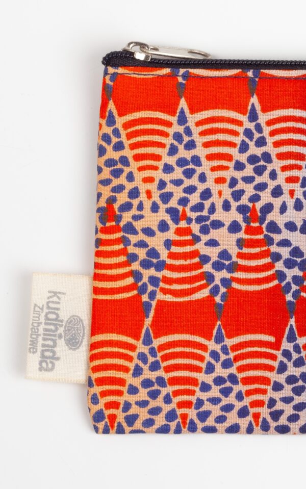 Mäppchen Ghana Blue Zig Zag – Bild 2