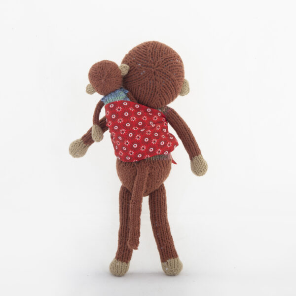 Stricktier Mama & Baby: ÄFFCHEN – Bild 2