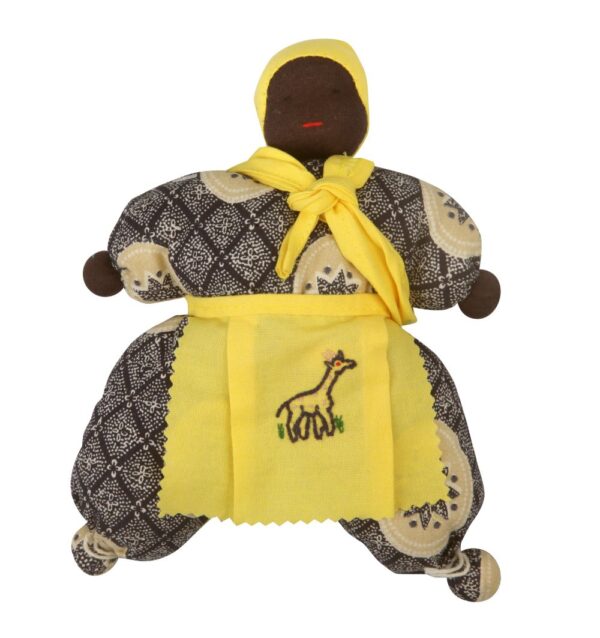 Batsiranai Mama Doll mit Baby im Tragetuch
