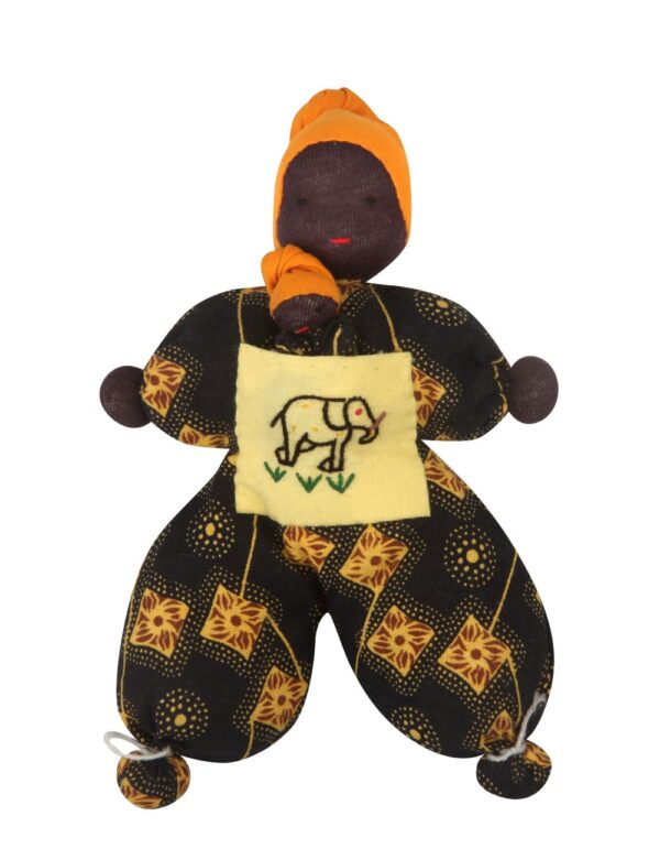 Batsiranai Sister Doll mit Kopftuch und Baby