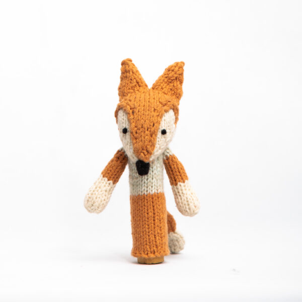 Stricktier Fingerpuppe: FUCHS
