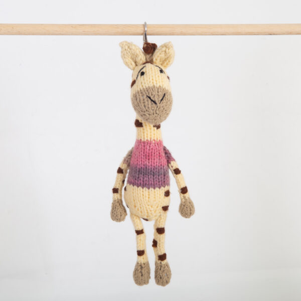 Stricktier Schlüsselanhänger: GIRAFFE