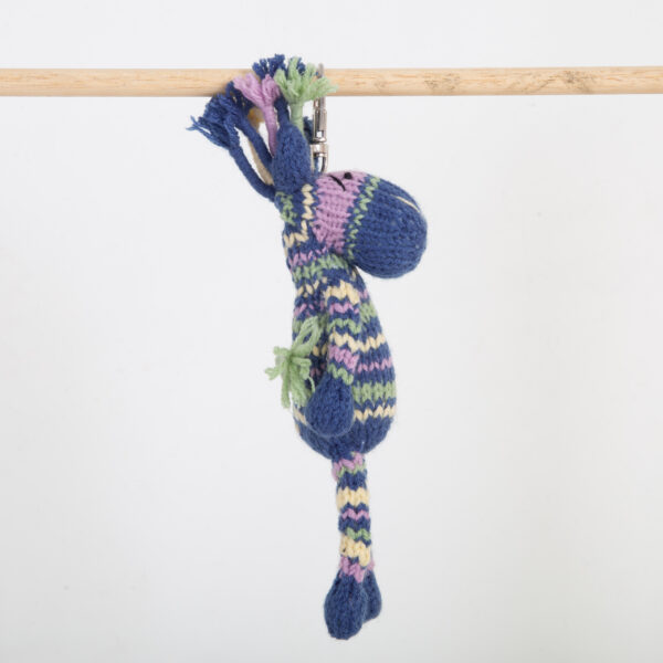 Stricktier Schlüsselanhänger: RUVARA ZEBRA – Bild 2