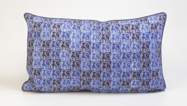 Kissenbezug Blue Steel Diki Elephants 50x30 cm