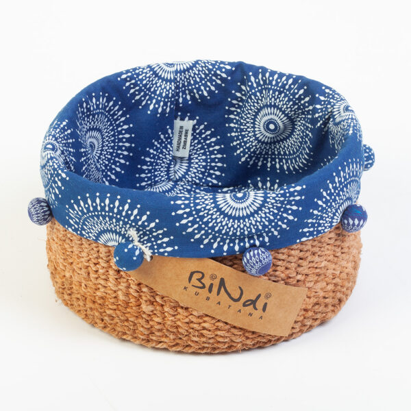 African Basket Blue