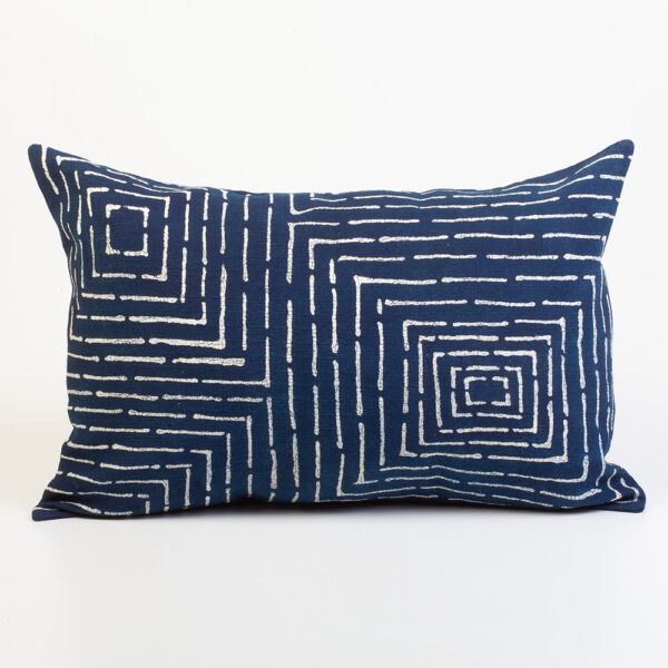 Kissenbezug Blue Labyrinth 40x60 cm